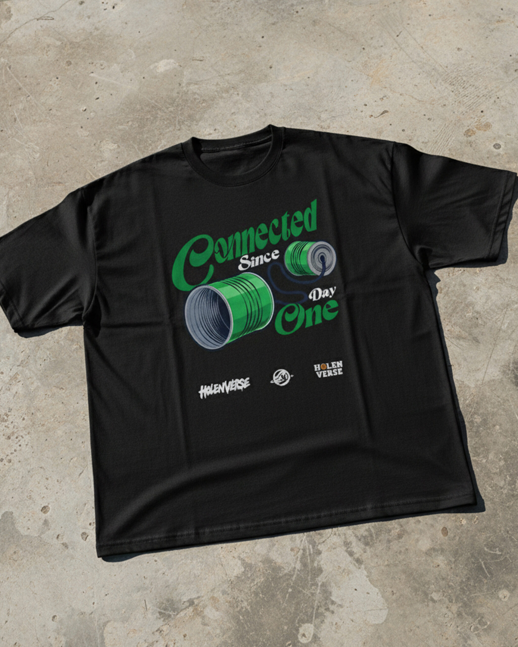 connected front black